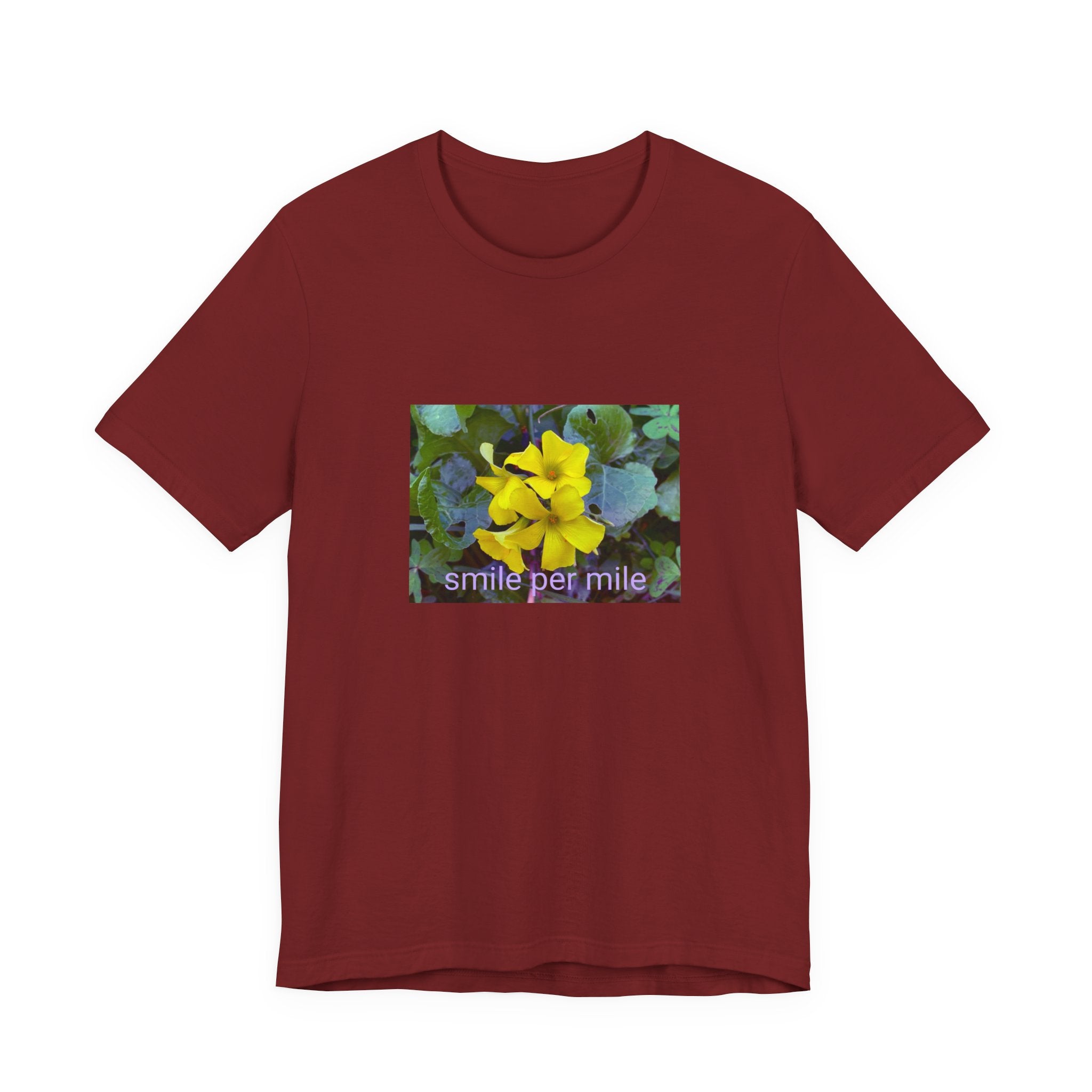 Eco Graphic T-Shirt - Smile Per Mile