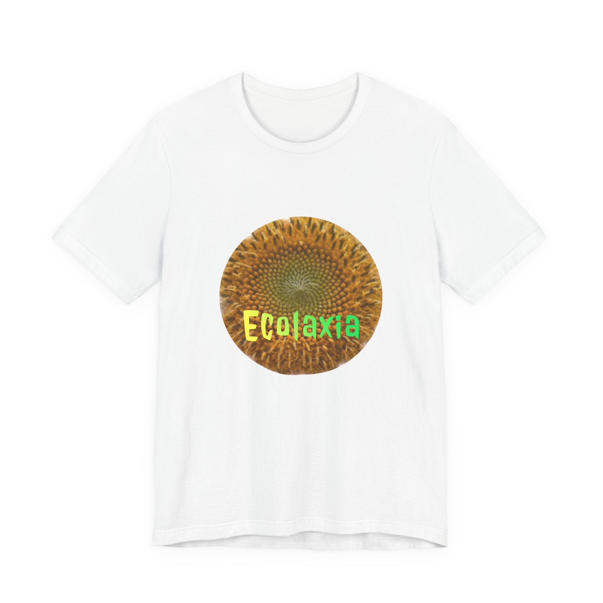 Eco Satirical Graphic T-Shirt - Solar Bloom (Climate Awareness)
