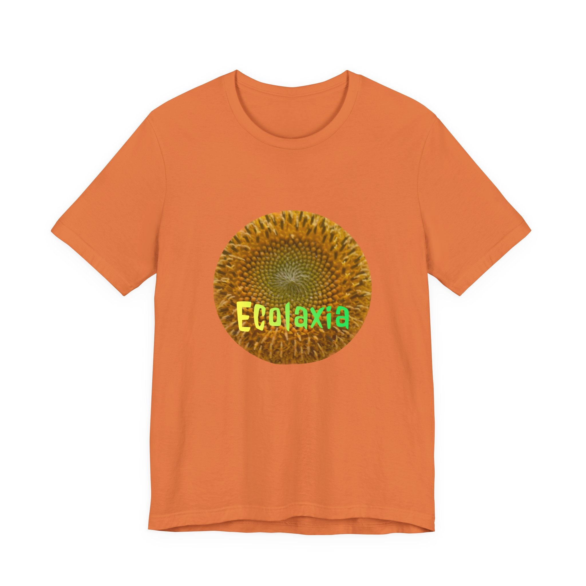 Eco Satirical Graphic T-Shirt - Solar Bloom (Climate Awareness)