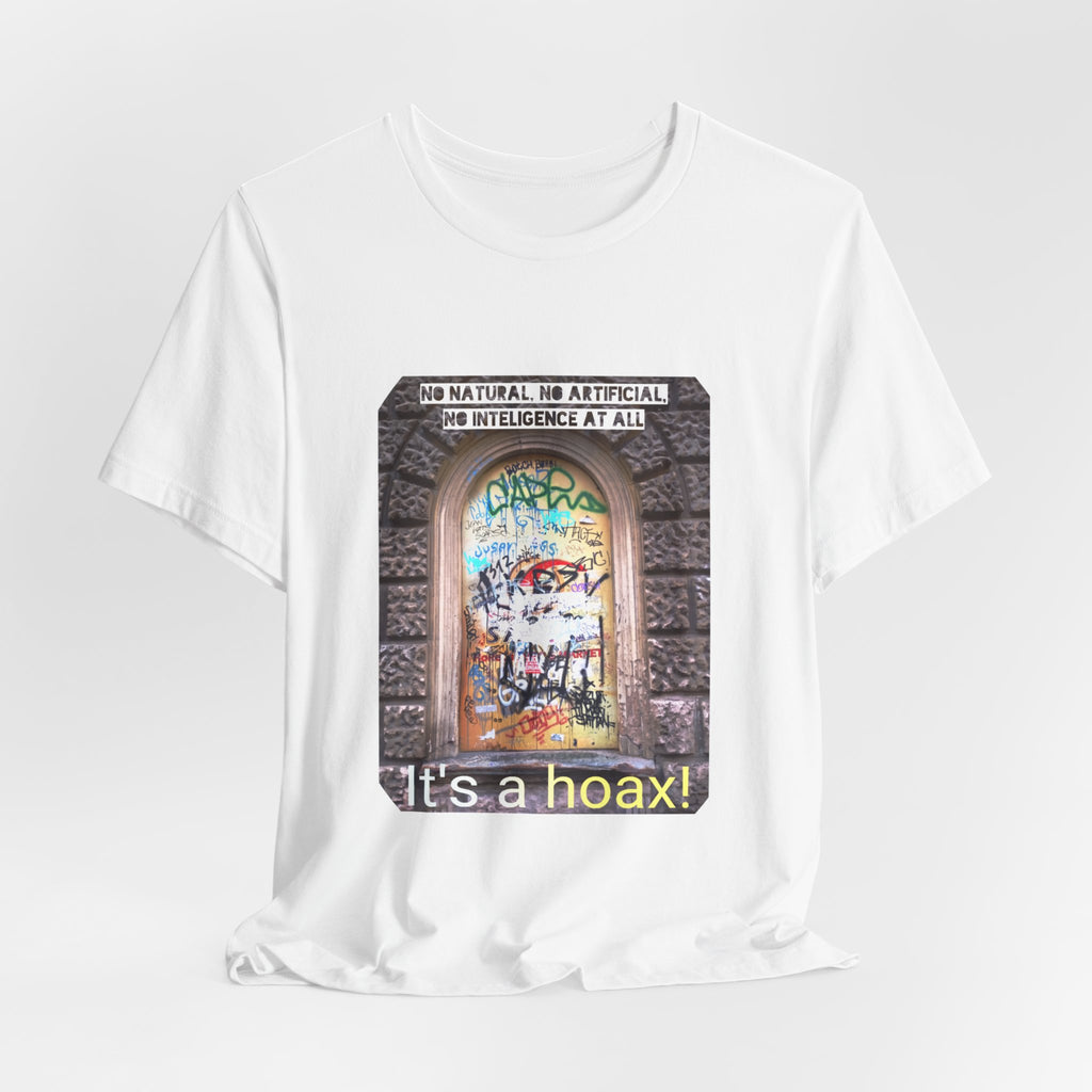 Eco Satirical Graphic T-Shirt - Hoax (Climate Awareness)