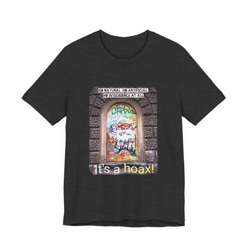 Eco Satirical Graphic T-Shirt - Hoax (Climate Awareness)