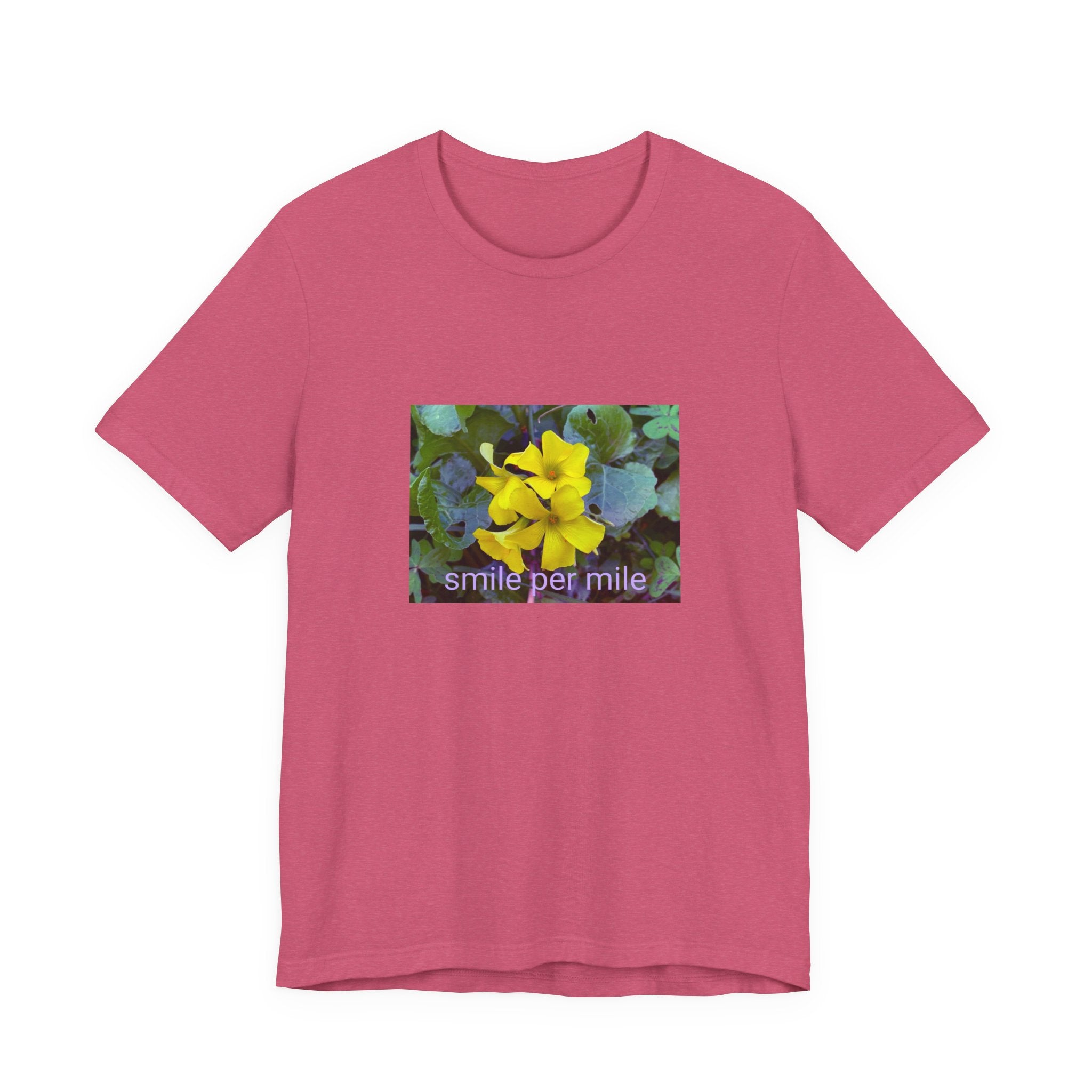 Eco Graphic T-Shirt - Smile Per Mile