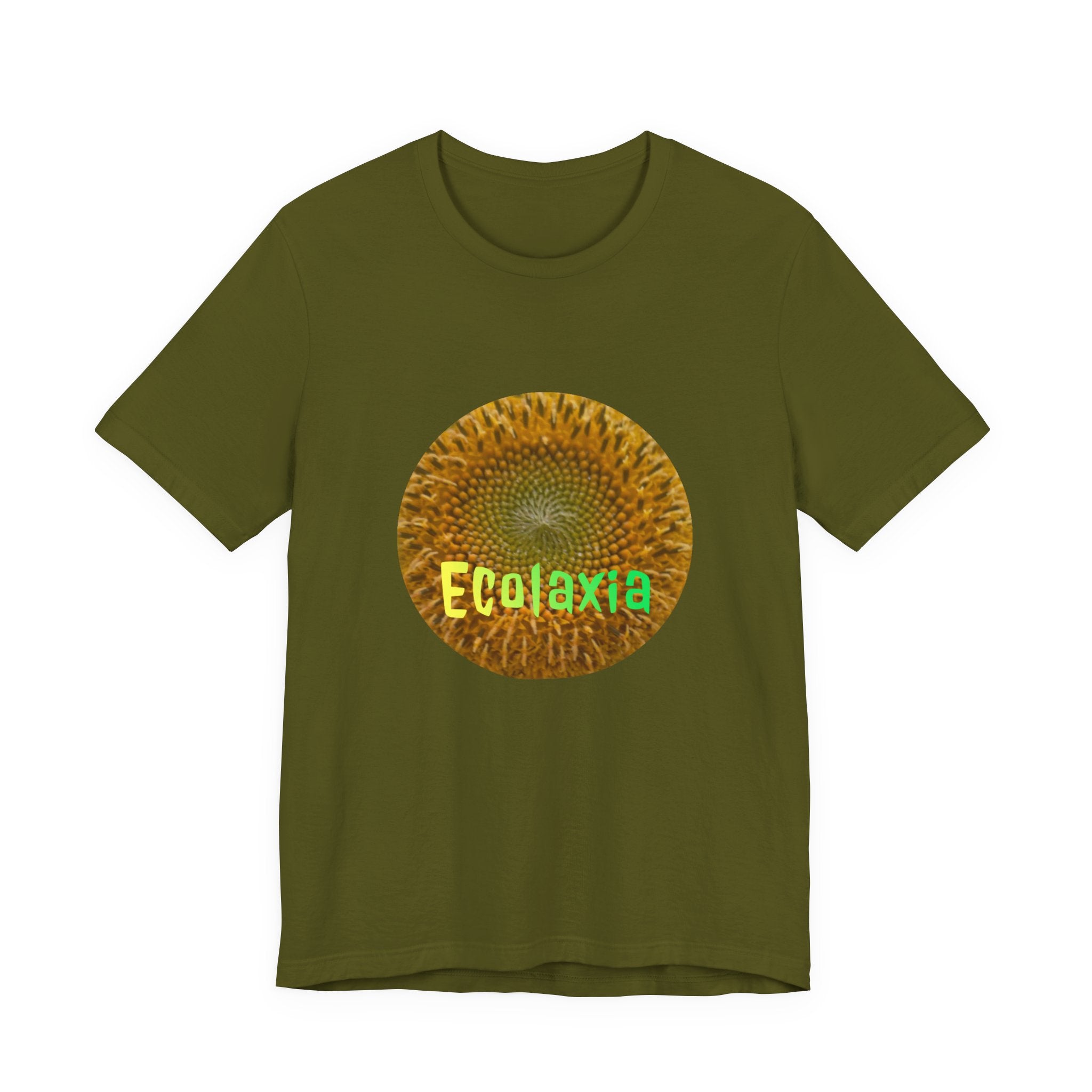 Eco Satirical Graphic T-Shirt - Solar Bloom (Climate Awareness)