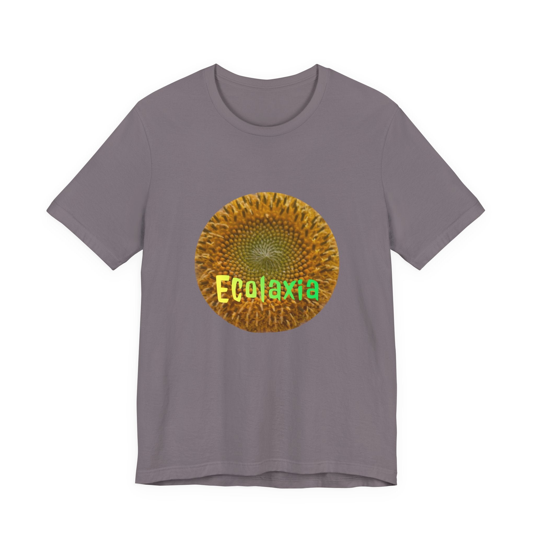 Eco Satirical Graphic T-Shirt - Solar Bloom (Climate Awareness)